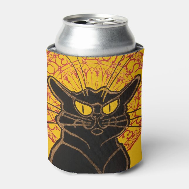 Theophile Steinlen - Le Chat Noir Vintag Dosenkühler (Kanne Vorderseite)