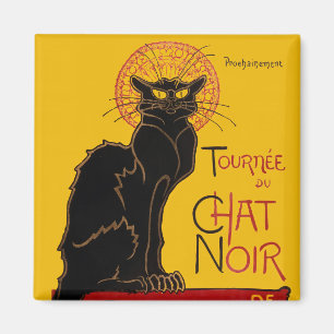 Theophile Steinlen - Le Chat Noir Vintag Magnet