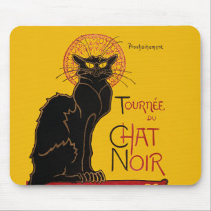 Theophile Steinlen - Le Chat Noir Vintag Mousepad