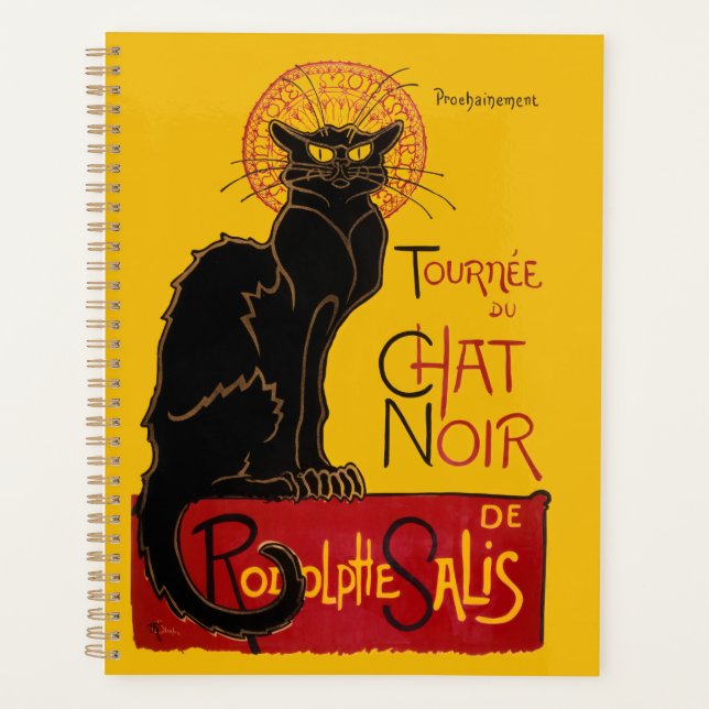 Theophile Steinlen - Le Chat Noir Vintag Planer (Vorderseite)