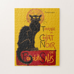 Theophile Steinlen - Le Chat Noir Vintag Puzzle