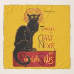 Theophile Steinlen - Le Chat Noir Vintag Schal<br><div class="desc">Vintage Poster für eine Tour durch Le Chat Noir (Black Cat) - Theophile Alexandre Steinlen,  1896</div>