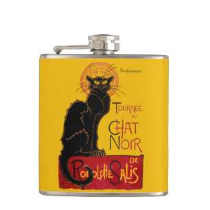 Theophile Steinlen - Le Chat Noir Vintage Flachmann