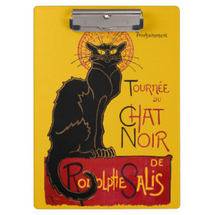 Theophile Steinlen - Le Chat Noir Vintage Klemmbrett