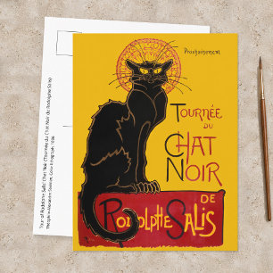 Theophile Steinlen - Le Chat Noir Vintage Postkarte