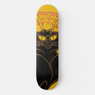 Theophile Steinlen - Le Chat Noir Vintage Skateboard
