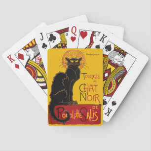 Theophile Steinlen - Le Chat Noir Vintage Spielkarten