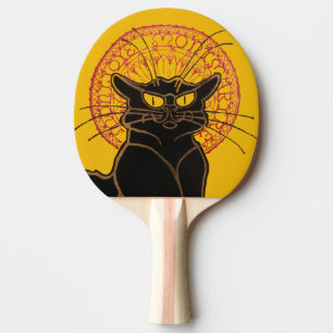 Theophile Steinlen - Le Chat Noir Vintage Tischtennis Schläger