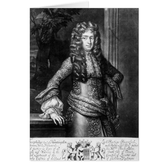Theophilus Hastings, 7. Graf von Huntingdon (Vorne)
