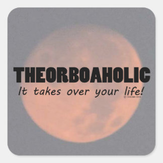Theorboaholischer Aufkleber