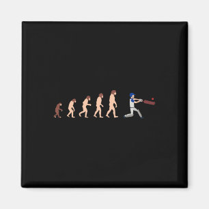 Theorie der Evolution Cricket-Spieler Lustig  Magnet
