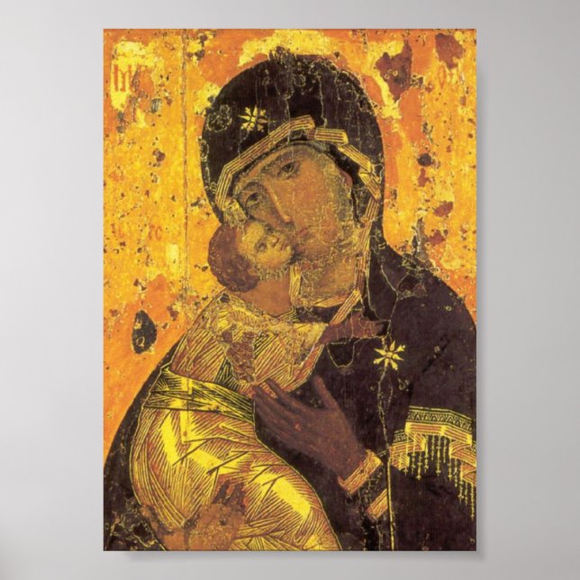 Theotokos of Vladimir Poster (Vorne)