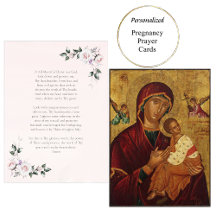 Theotokos- und Christus-Kind-Schwangerschafts-Gebe