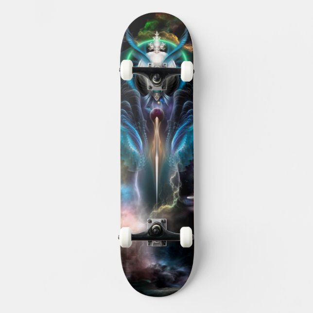 Thera Queen of the Galaxy Skateboard Deck (Vorderseite)
