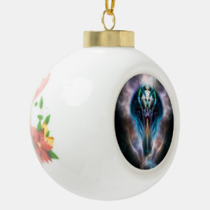 Thera The Ethereal Queen Keramik Ball Ornament