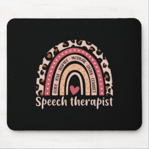 Therapeut 100. Tag der Schulsprache Therapie Rainb Mousepad