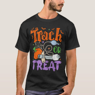 Therapeut Fach oder Leckerei Icu Rn Halloween Kran T-Shirt