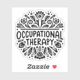 Therapeut für Arbeitstherapie Aufkleber