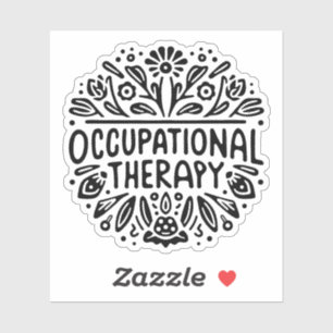 Therapeut für Arbeitstherapie Aufkleber