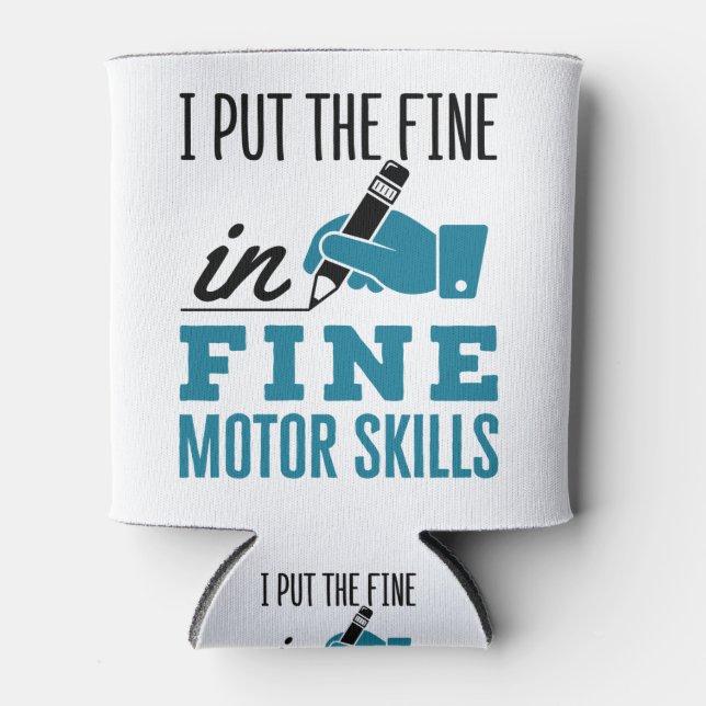 Therapeut für den Beruf - Feine motorische Fähigke Dosenkühler (Vorderseite)