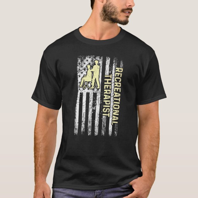 Therapeut für Freizeittherapie rt 7 T-Shirt (Vorderseite)