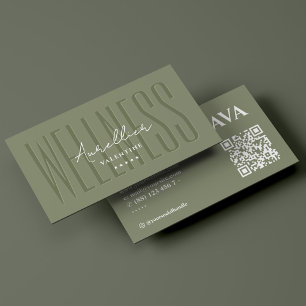 Therapeut/in Personal Trainer Sage Wellness Coach  Visitenkarte