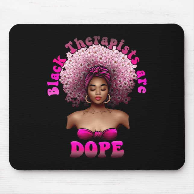 Therapeut medizinisches Gesundheitsbewusstsein Mousepad (Vorne)