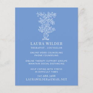 Therapeut online oder per Flyer