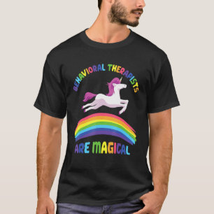 Therapeut sind magische Einhorn Verhaltenstherapie T-Shirt
