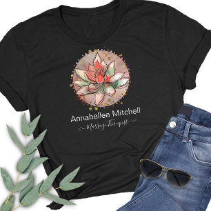 Therapeut Spa Sukkulente Yoga Heilung T-Shirt