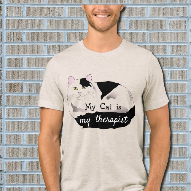 Therapeutin - lustiges Zitat Tri-Blend Shirt (Von Creator hochgeladen)