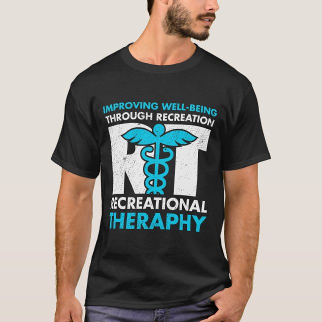 Therapeutische Erholung Erholungstherapie Monat T-Shirt (Vorderseite)