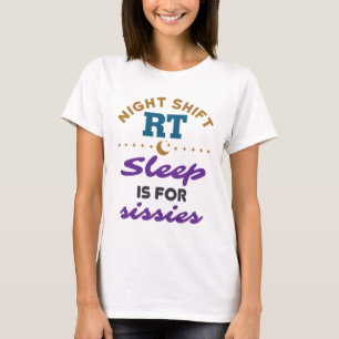 Therapie des Respirationstherapeuten bei Nachtvers T-Shirt