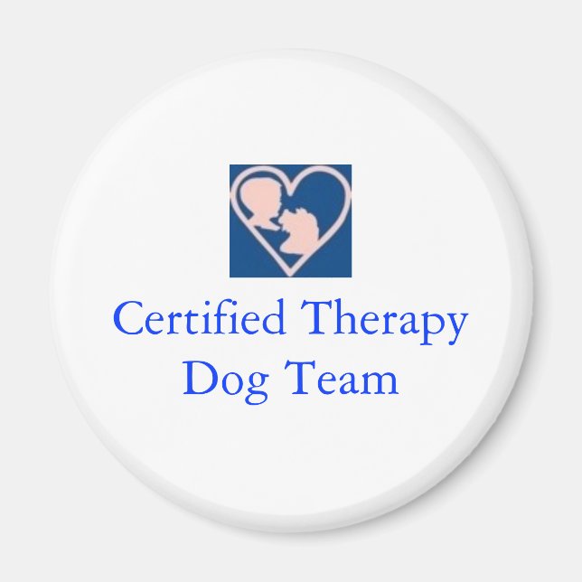 Therapie Dog Foundation-Magnet Magnet (Vorne)