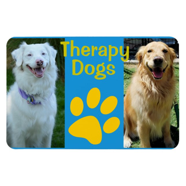 Therapie Dog Magnet (Horizontal)