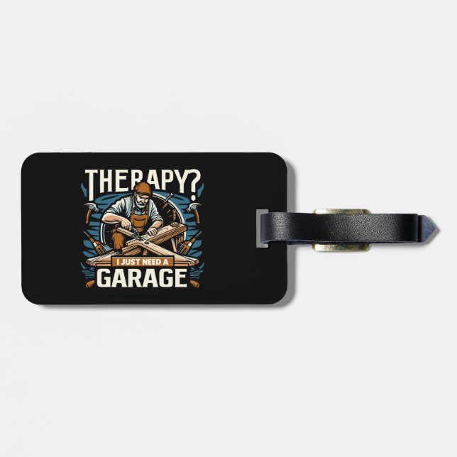 Therapie? Ich brauche nur eine Garage Gepäckanhänger (Rückseite horizontal)