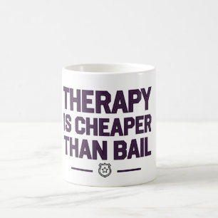 Therapie ist billiger als Kaution Kaffeetasse