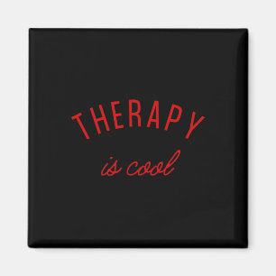 Therapie ist cool, Bewusstsein für psychische Gesu Magnet