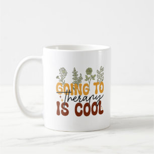 Therapie ist coole Kaffee-Tasse Kaffeetasse