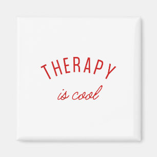 Therapie ist Coole Mental Health S Awareness Thera Magnet