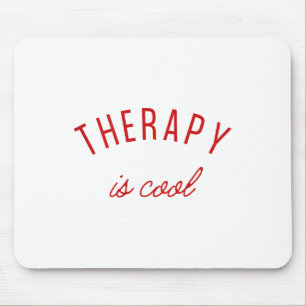 Therapie ist Coole Mental Health S Awareness Thera Mousepad