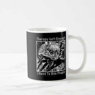 Therapie ist nicht genug, um Leute beißen Japanisc Kaffeetasse