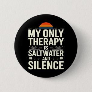 Therapie ist R und Silence Beach Sommer Casual Wea Button