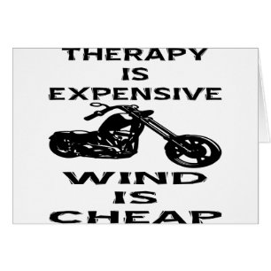 Therapie ist teurer Radfahrer, den Wind billig ist