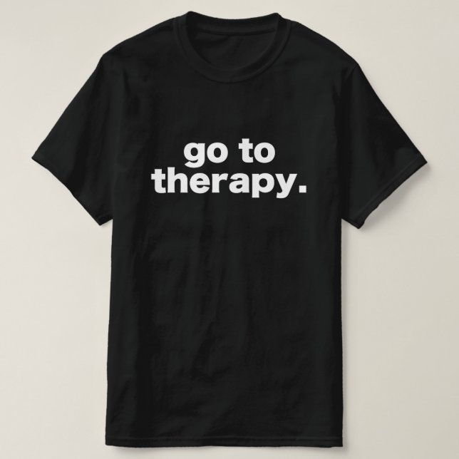 Therapie T-Shirt (Design vorne)