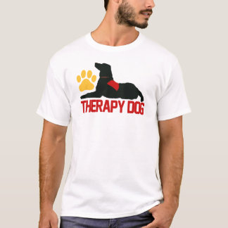 (Therapie-) Therapie-Hunderot T-Shirt