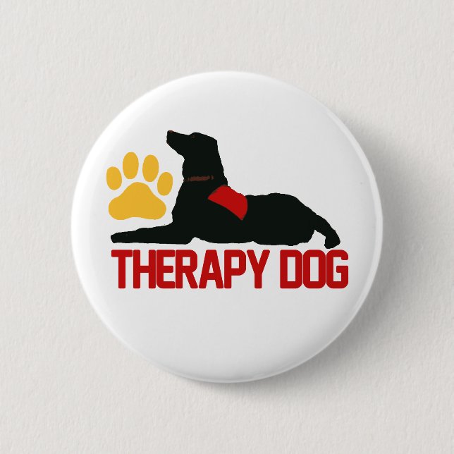 (Therapie-) Therapie-Knopf Button (Vorderseite)
