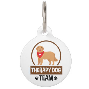 Therapiedog Haustiermarke
