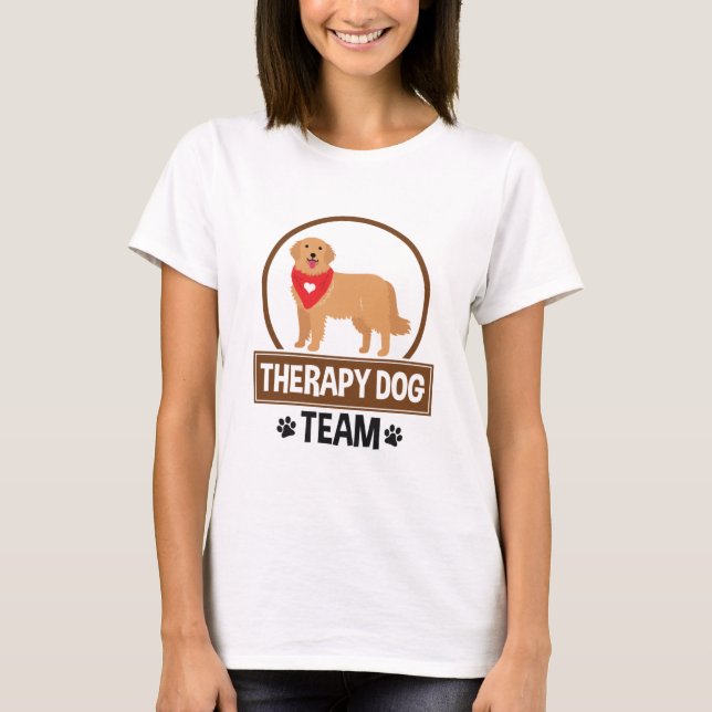 Therapiedog T-Shirt (Vorderseite)