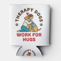 Therapiehunde arbeiten für das Hugs Owner Handler 